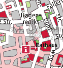 Stadtplan der Stadt
	Braunschweig